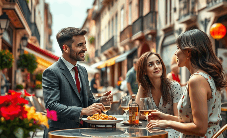 Hombre mostrando confianza y comunicación efectiva para destacar ante mujeres selectivas